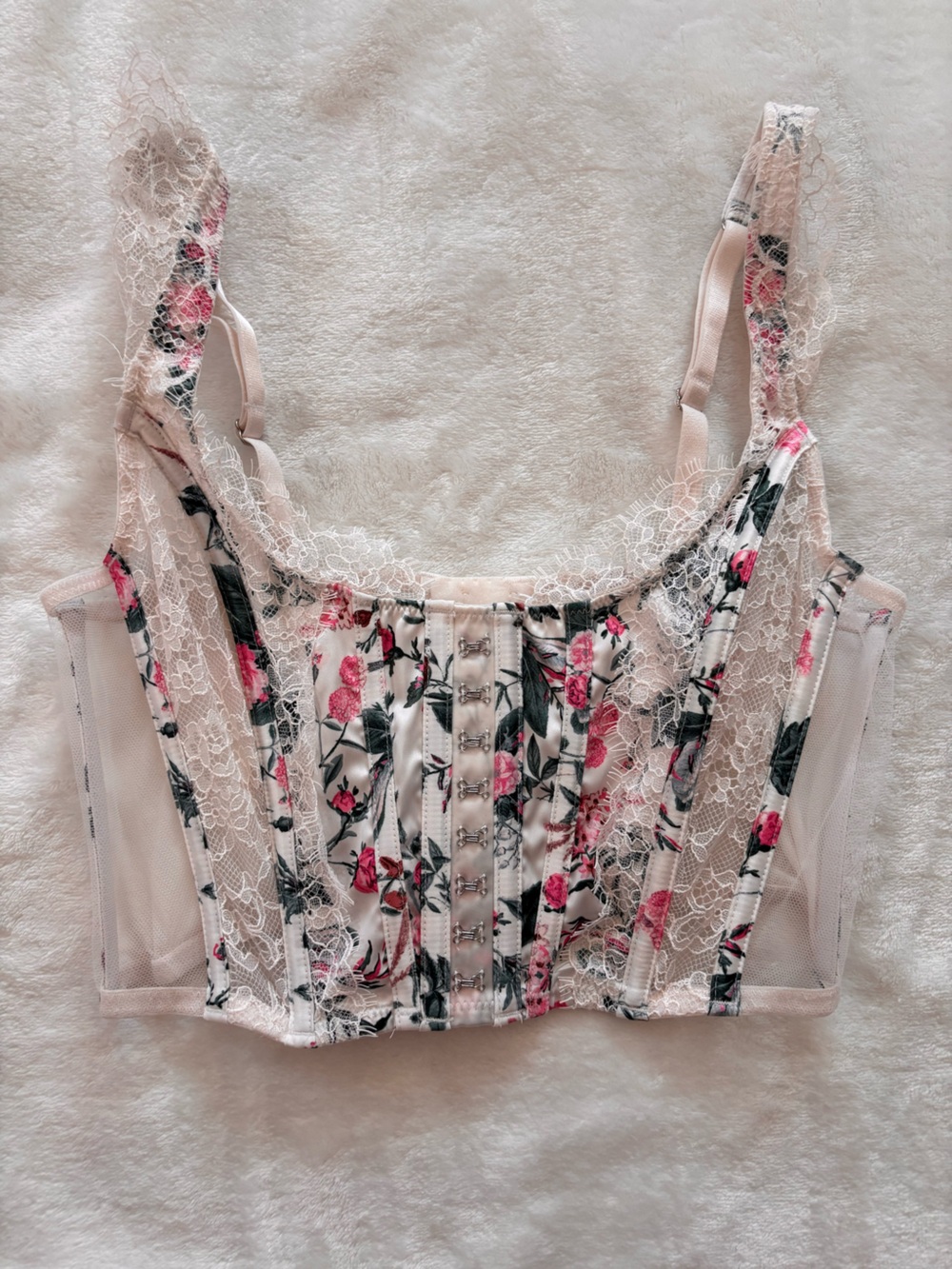Victoria's Secret Le Fleur floral corset